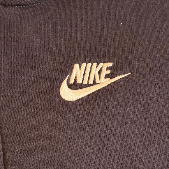 Nike Boys Full-Zip Hoodie Midnight Navy XL | Classic Logo Sweatshirt - Picture 3 of 5